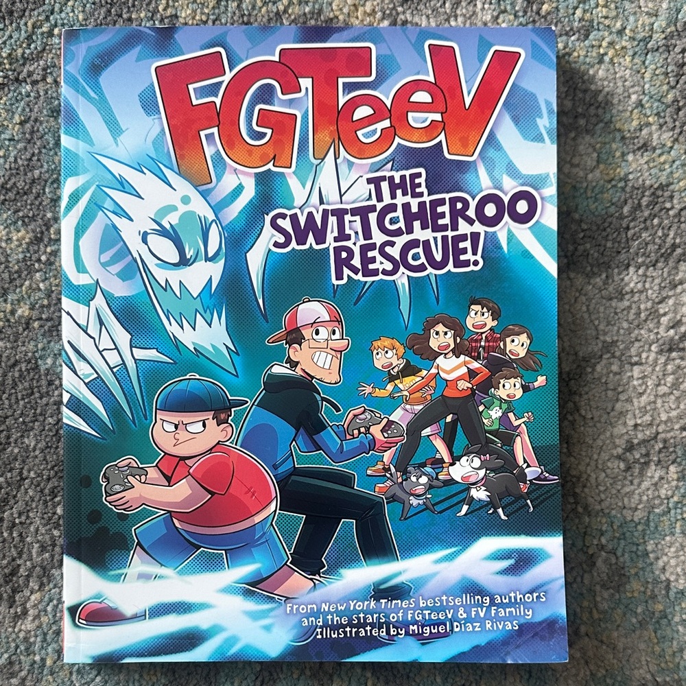 FGTeeV: The Switcheroo Rescue! Graphic Novel